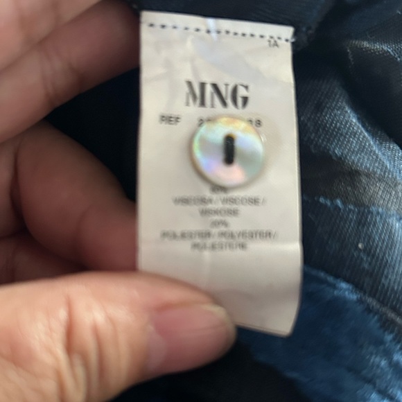 Mango velvet shirt. Size L. New without tag - Picture 6 of 7